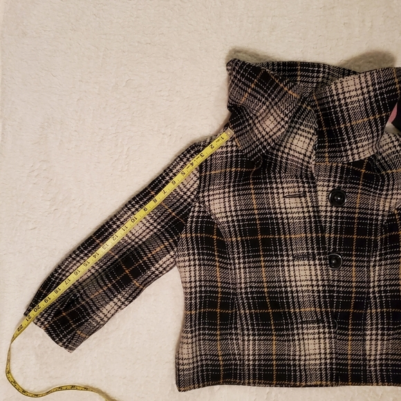 Mossimo Wool Plaid Coat - Picture 5 of 8